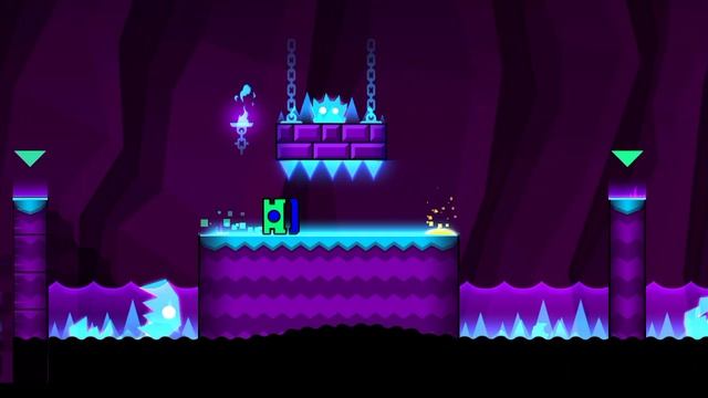 Прохождение Viking Arena в Geometry Dash Meltdown с глюками
