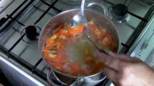 Суп из консервированной скумбрии