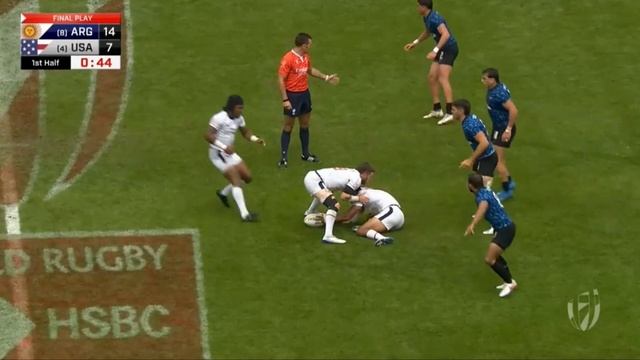 HSBC World Rugby 7s Series 2023 Hamilton 7s | ARGENTINA v USA | Semi-Final смотреть онлайн