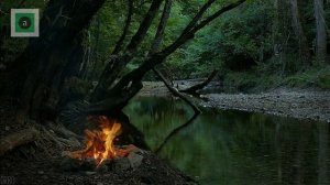 Глубокое расслабление — Звуки костра и ветра