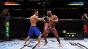 EA SPPORTS UFC 4 - Yoel Romero vs. Royce Gracie - Gameplay