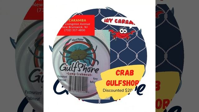 CRAB GULFSHOREDiscounted price $ 20 per can✅ смотреть онлайн