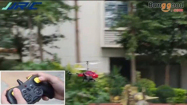 JJRC JX02 2.4G 4CH Altitude Hold One-key Takeoff Mini RC Helicopter RTF - Red смотреть онлайн