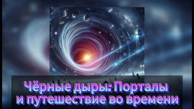 🌌 Чёрные дыры: Порталы и путешествие во времени[Часть 2] #космос #вселенная #фантастика #черныедыры