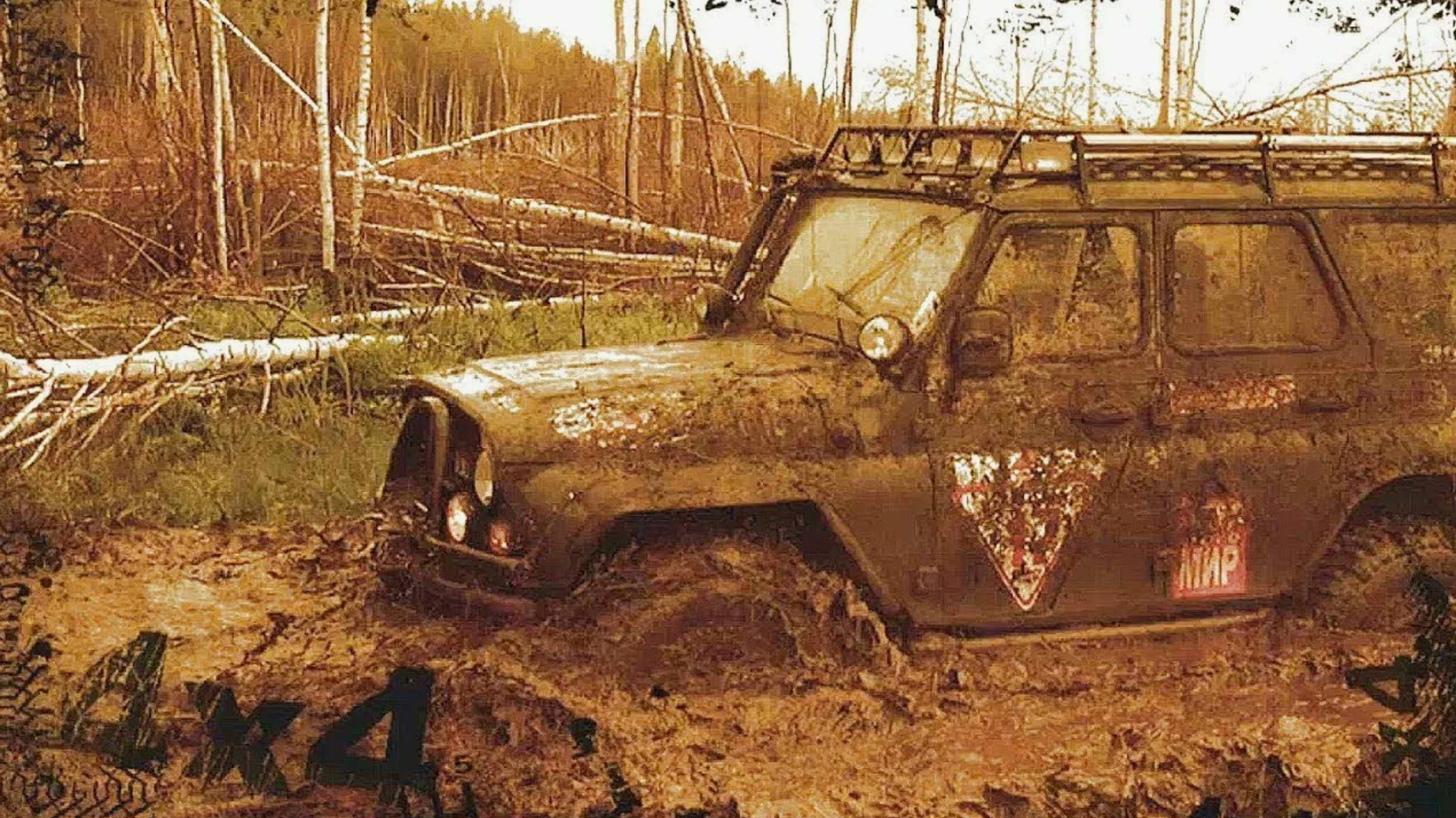 ЛОМО_ЖДУ_OST УАЗ 4X4 ПОЛНЫЙ ПРИВОД