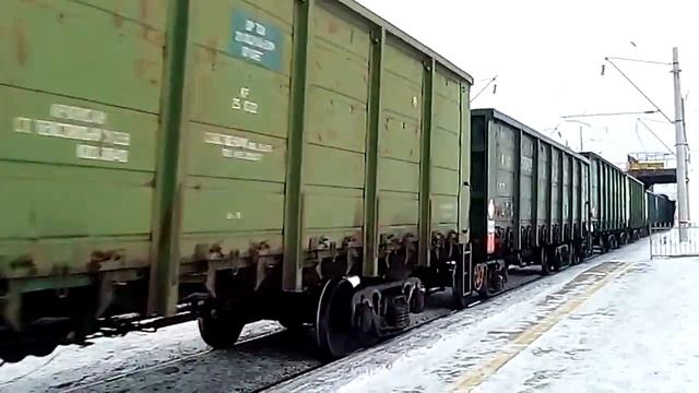 18.02.2017. 'ВЛ80С-2631/2677' с грузовым. смотреть онлайн