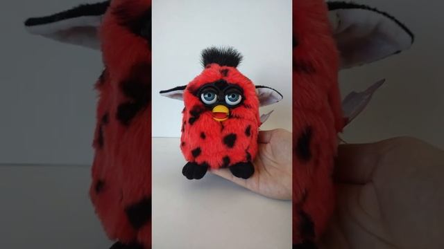 (Evelyn) Vintage 1999 Gen 4 Ladybug Tiger Electronics Furby Red Black Spots 70-800 testing смотреть онлайн