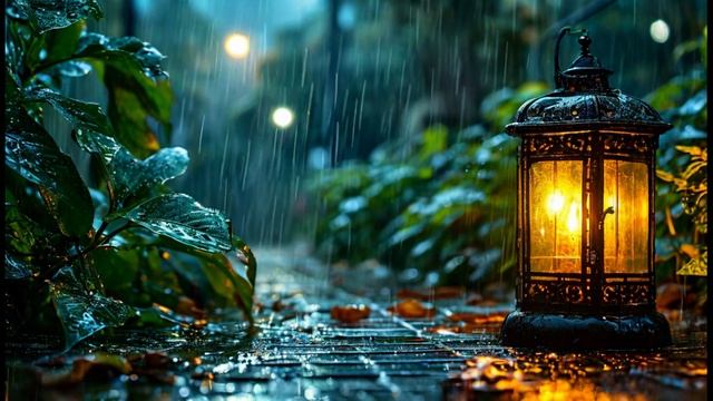 Звук капель дождя по крыше (Для сна) смотреть онлайн