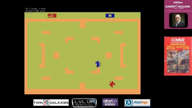 Atari 2600 EMU - Combat - Game 4 B/X (Solo play) - 24 смотреть онлайн