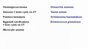 USMLE-Rx Express Video of the Week: Parasite Hints