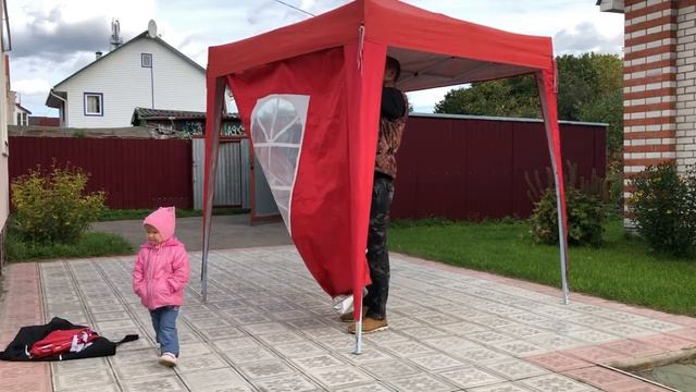 Шатер гармошка (палатка) 2х2 для природы смотреть онлайн