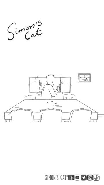 Slip and Slide Fail! | Simon's Cat Extra | #shorts смотреть онлайн