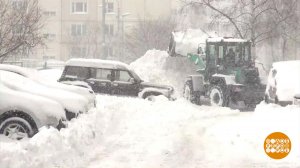 А снег идет, а снег идет... Доброе утро. Суббота. Фрагмент выпуска от 08.02.2025