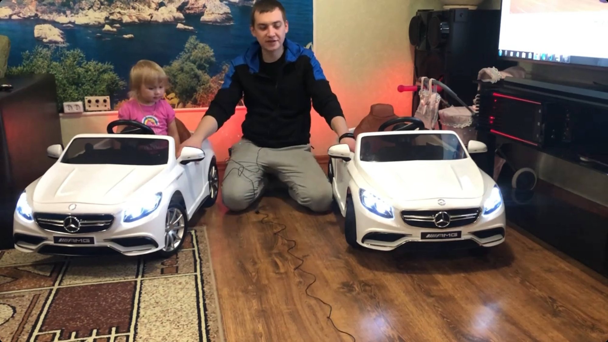 Mersedes-AMG S63 coupe (Детский). Тест драйв. смотреть онлайн