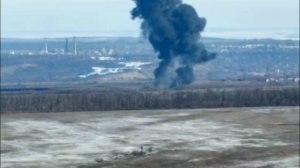 Под Торецком Су-25 РФ потерпел крушения .(Видео с Украинского источника )