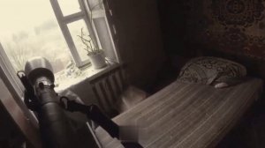 Боец РФ работает из РПГ по ВСУ