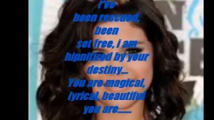 Selena Gomez-I love you like a love song (lyrics on screen)