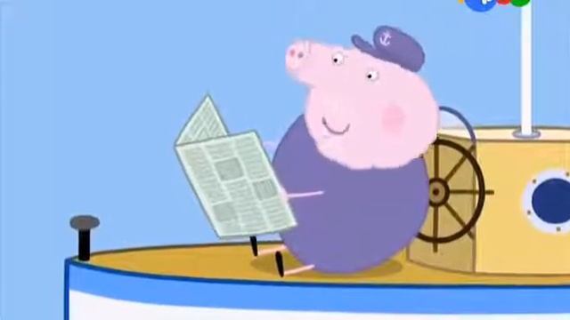 Свинка Пеппа! 2 сезон 14 серия Остров пиратов!!! Мультфильм смотреть онлайн