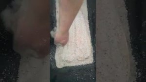 подготовка как солить Осётр на балык)))