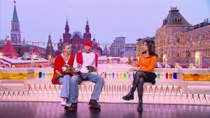 Оксана Домнина и Роман Костомаров. Человек может все! Доброе утро. Суббота. Фрагмент выпуска от 0...