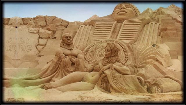 Скульптуры из песка