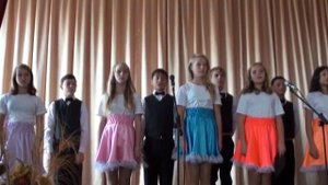 Праздничный концерт ко Дню учителя в школе-интернат №2