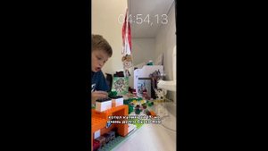 Сборка LEGO MINECFART