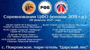 «Соревнований Центрального федерального округа по баскетболу памяти Давида Яковлевича Берлина» среди