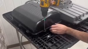 Сборка электрического накрышного кондиционера AeroCool D-1000