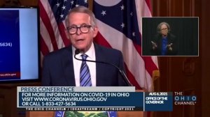 Ohio Gov. Mike DeWine Encourages Vaccination Amidst 'Danger' Of Delta Variant