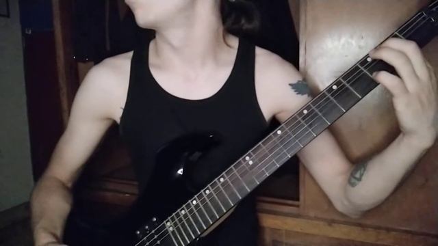 Root - Pisen Pro Satana guitar cover: B standard