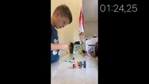 Сборка LEGO MINCRAFT (лисья хижина)