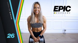 Caroline Girvan - KILLER Chest and Tricep Workout with Dumbbells | EPIC Endgame Day 26