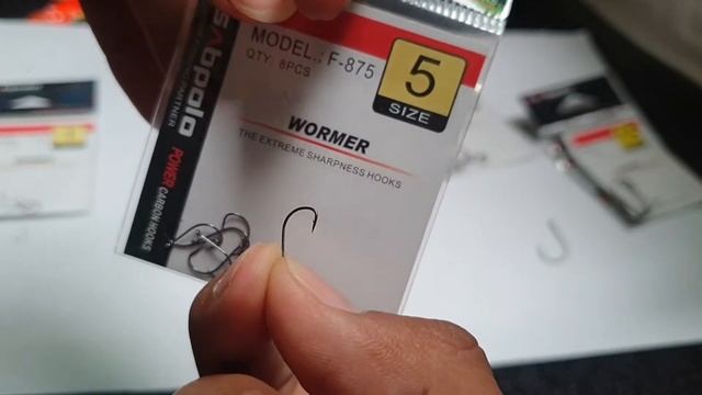 Mata kail pancing Sabpolo wormer F-875 / Akita / Sode смотреть онлайн