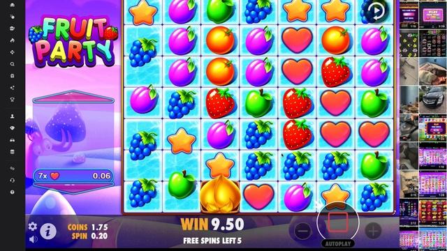 Fruit Party bonus Buy! Sometimes this happens... смотреть онлайн