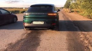 выхлоп порша турбо