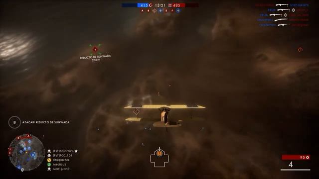 Battlefield 1. Fortaleza de Fao 45-1. Albatros DIII смотреть онлайн