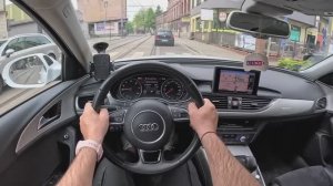 Audi A6 C7 Quattro [2.0 л. TFSI 252л.с.] 2018 POV Test Drive