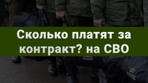 Выплаты за заключение контракта на СВО: сколько и как получить?