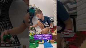 Собираю с братом LEGO MINECRAFT 💡