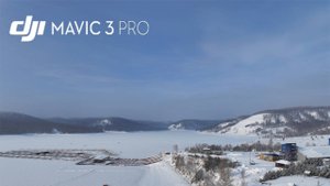 Снежные вершины и ледяной простор: видео с DJI AIR 3 PRO