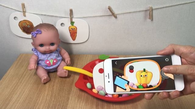 Learn words with baby doll and flash card!! 'Paprika' смотреть онлайн