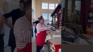 Морепродукты. Криветка. Мидии. Лангусты. Одесса. Привоз