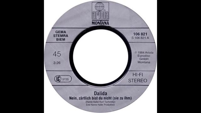 Dalida - Nein, zärtlich bist du nicht смотреть онлайн