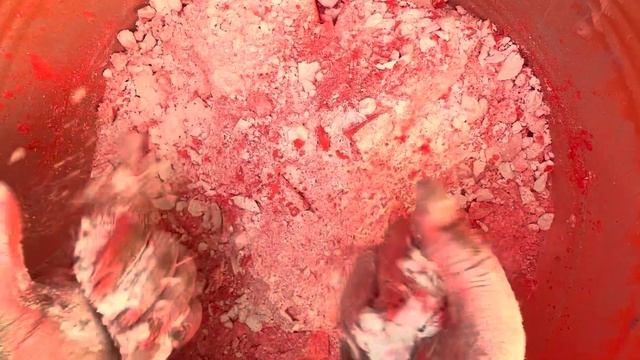 Chalkaholix gym chalk with Marblers neon coral pigment powder 🧡 смотреть онлайн