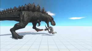 GODZILLA vs GORO ALL UNIT (Mutant Primates) - New Update Animal Revolt Battle Simulator