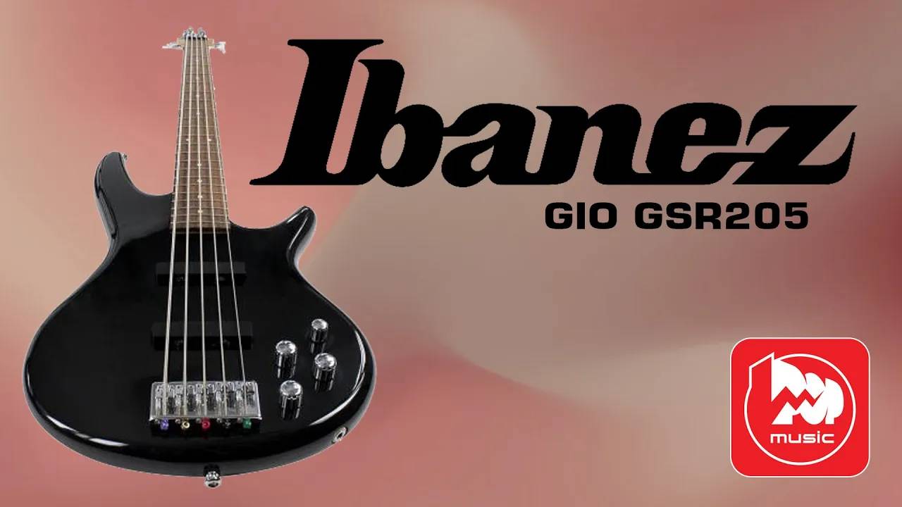 Бас-гитара 5 струн IBANEZ GIO GSR205 BLACK