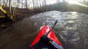 Река Корневка. Сплав на Крещение. Январь 2015 года.