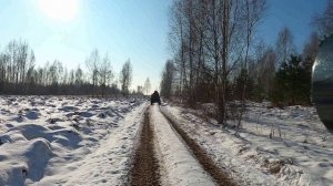 Мороз и солнце, день чудесный. Покатушки на квадроциклах. Зимний уйкенд