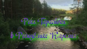 Река Тарасйоки в Республике Карелия